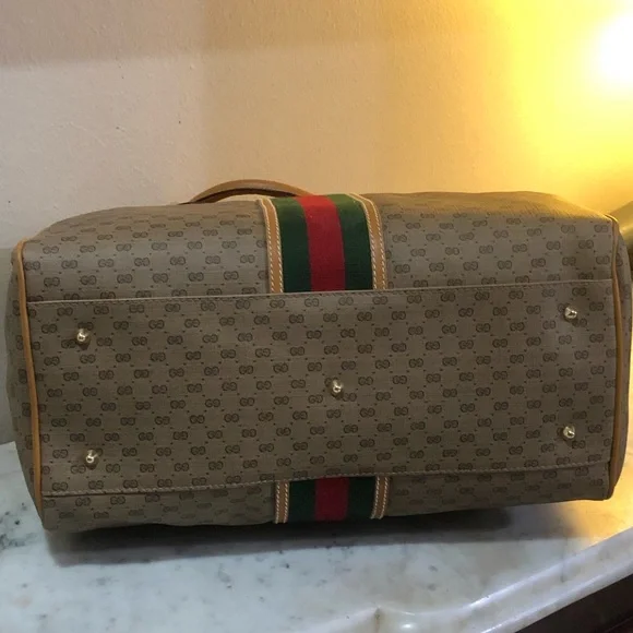 BRAND NEW VINTAGE GUUCI BOSTON MINI TOTE - Picture 4 of 8